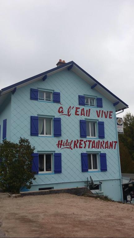 Hotel Restaurant L'Eau Vive Xonrupt-Longemer Extérieur photo